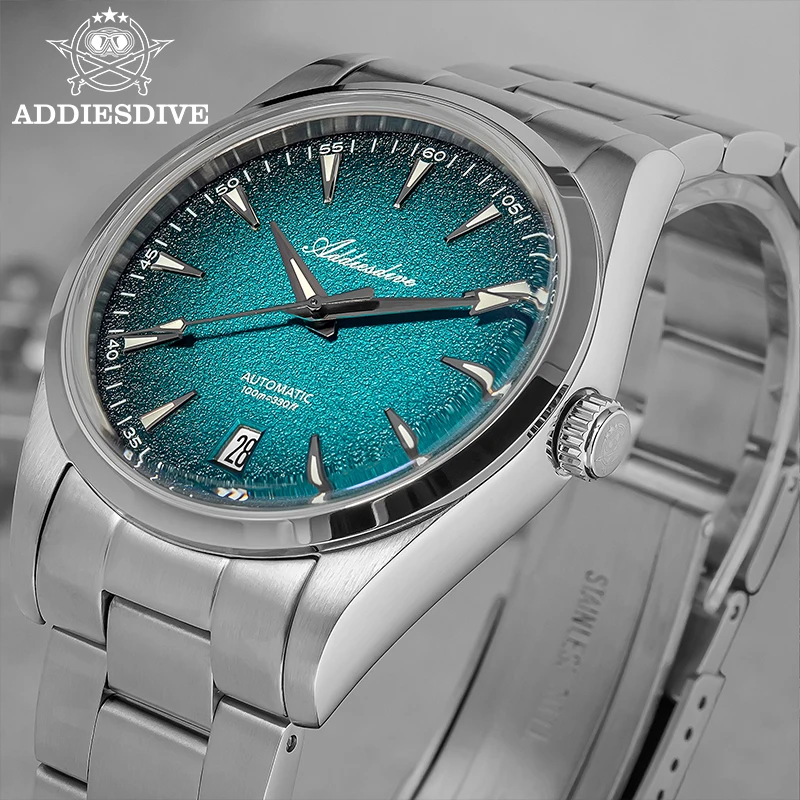 Seiko Watch Presage - ADDIESDIVE นาฬิกาผู้ชายใหม่ 39 มม. ระบบอัตโนมัติ 8215