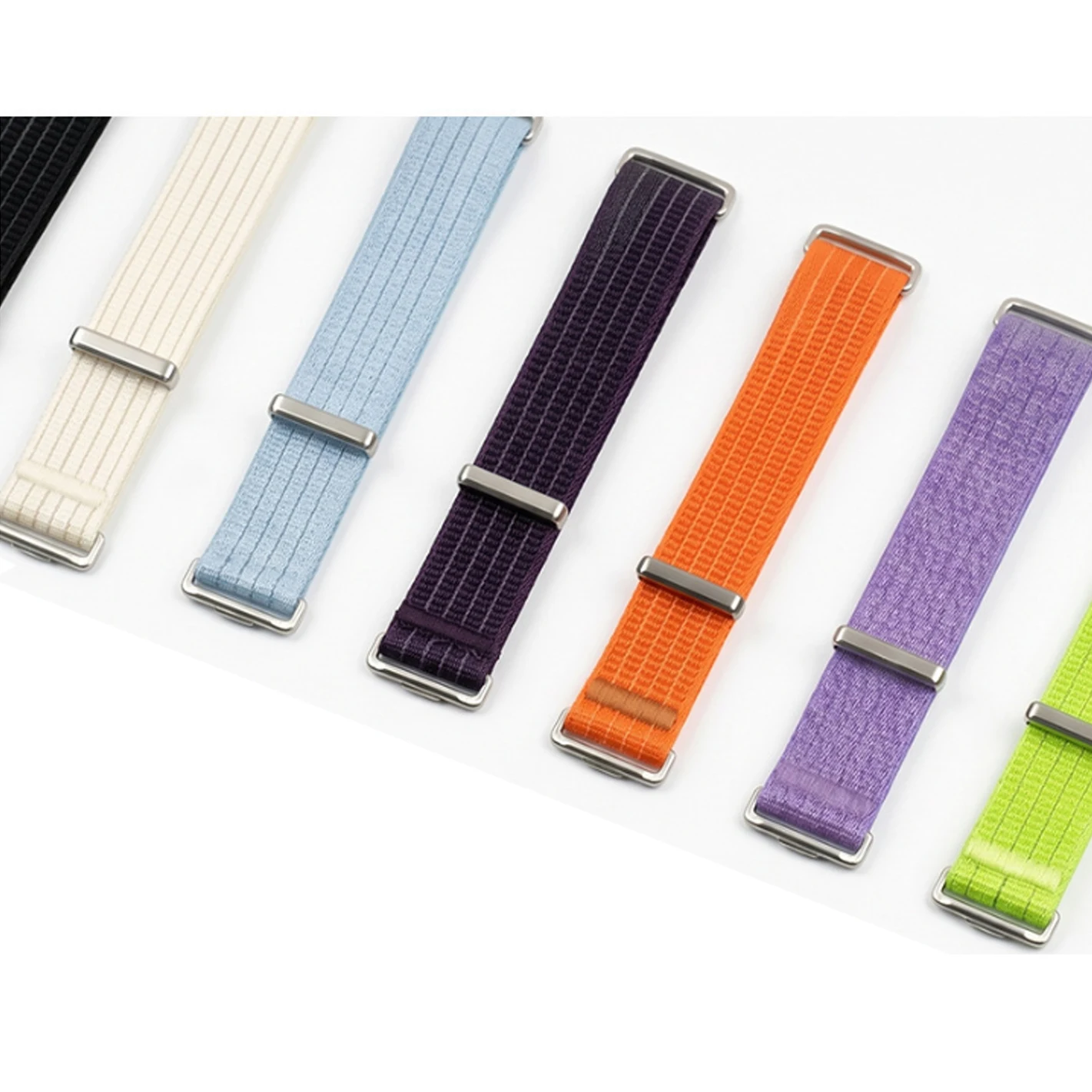 20มม. 22มม. สีดำน้ำเงินเข้มสำห - Perlon Strap Woven บทวิจารณ์และราคา