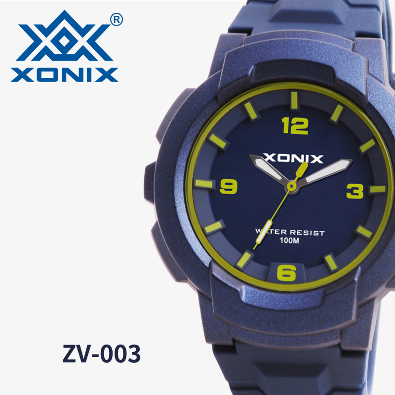 นาฬิกาข้อมือควอตซ์ XONIX รุ่นค - Rubber Strap Diver บทวิจารณ์และราคา