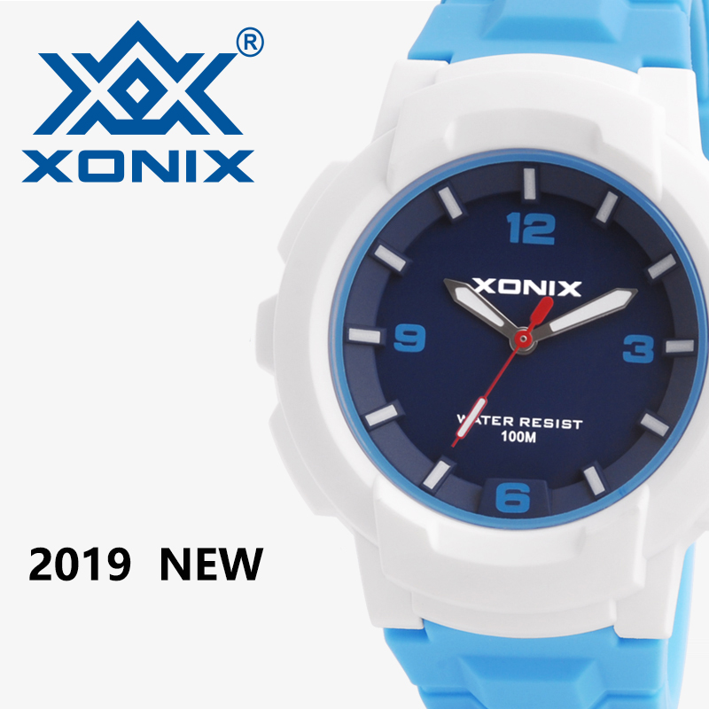 นาฬิกาข้อมือควอตซ์ XONIX รุ่นค - Rubber Strap Diver บทวิจารณ์และราคา