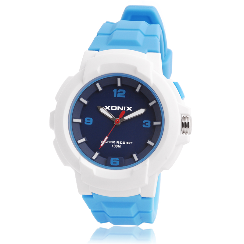 นาฬิกาข้อมือควอตซ์ XONIX รุ่นค - Rubber Strap Diver บทวิจารณ์และราคา
