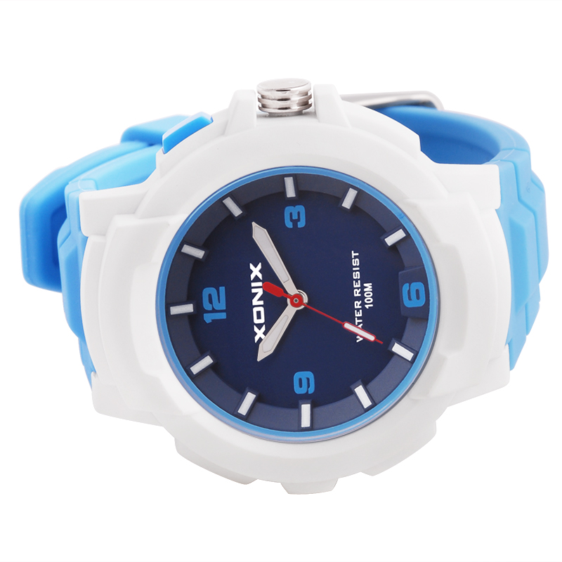 นาฬิกาข้อมือควอตซ์ XONIX รุ่นค - Rubber Strap Diver บทวิจารณ์และราคา