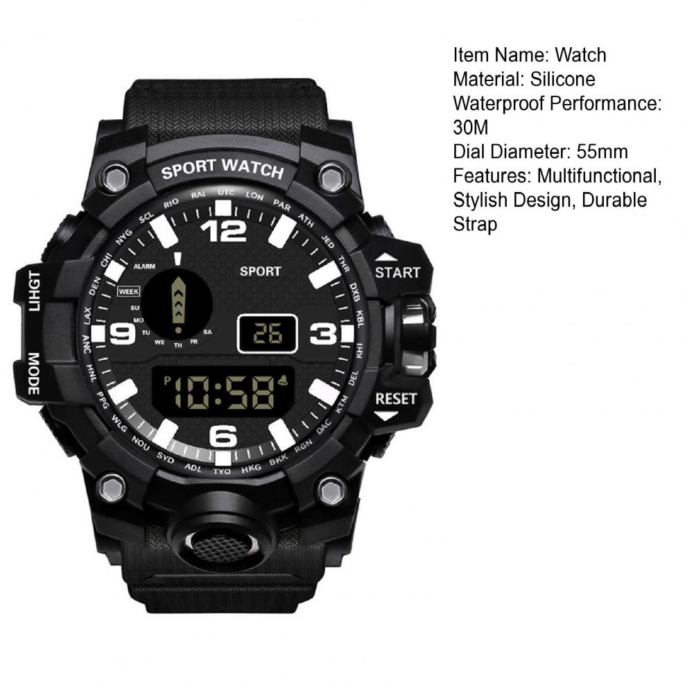 นาฬิกาอเนกประสงค์สำหรับการใช้ง - Canvas Strap Watch บทวิจารณ์และราคา