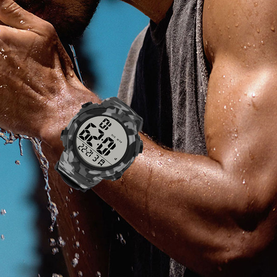 นาฬิกาข้อมือ Jam Tangan elektr - Canvas Strap Watch บทวิจารณ์และราคา