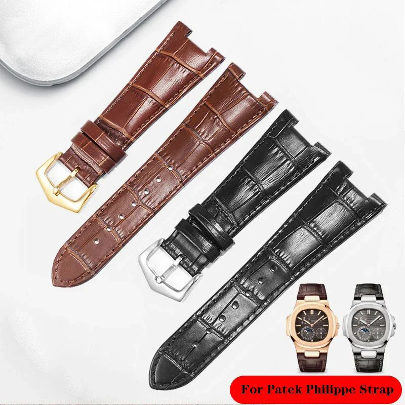 สายนาฬิกาหนังแท้สําหรับ Patek  - Patek Philippe Watch Nautilus บทวิจารณ์และราคา