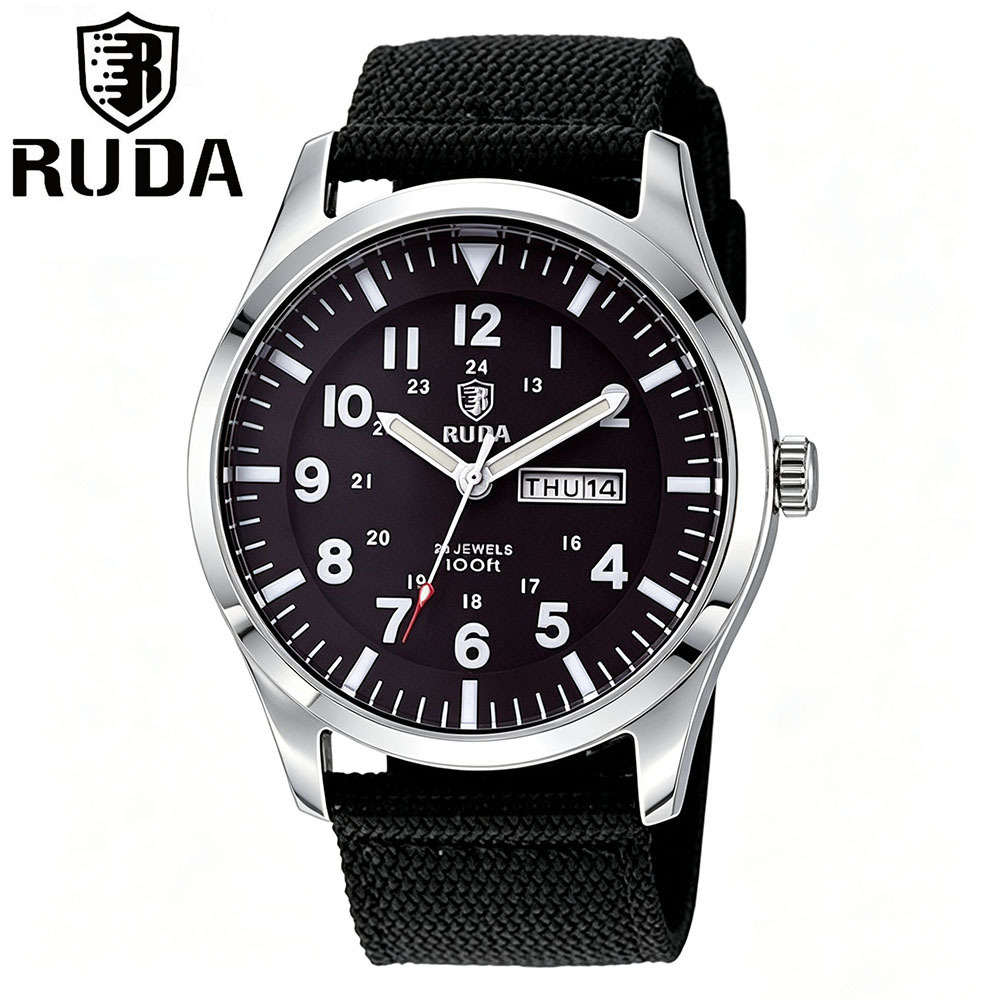 นาฬิกาควอตซ์สำหรับนักเรียนชาย  - Canvas Strap Watch บทวิจารณ์และราคา
